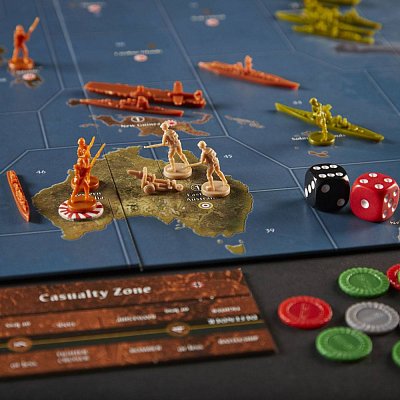 Desková hra Avalon Hill Axis & Allies 1942 anglicky - Vážně poškozený obal